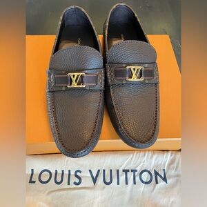 Louis Vuitton men’s Hockenheim Moccasin Loafers